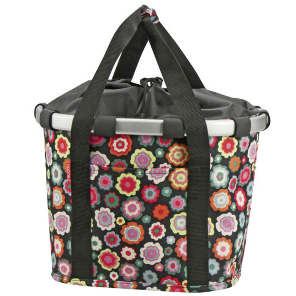 Mandtas KLICKfix Bikebasket - Happy Flowers - 15 Liter Mandtas KLICKfix Bikebasket - Happy Flowers - 15 Liter
